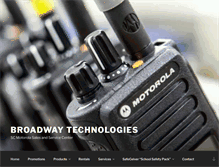 Tablet Screenshot of broadwaytechs.com